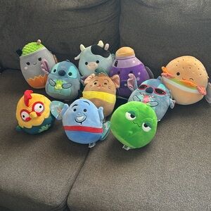 Disney Family of Squishmallows, new with tags!, (10 total)!!